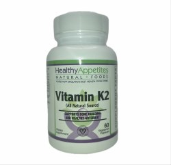 HEALTHY APPETITES Vitamin K2 60 capsuless