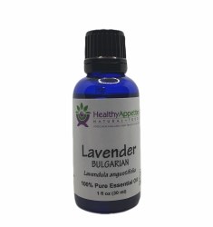 HEALTHY APPETITES Lavender Bulgarian Essential Oil 1 oz