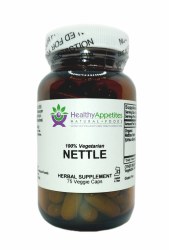 HEALTHY APPETITES Nettle 75 vegetarian capsules