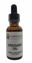 HEALTHY APPETITES Oregano Oil 1  oz