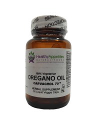 HEALTHY APPETITES OREGANO OIL LIQ  capsules 60