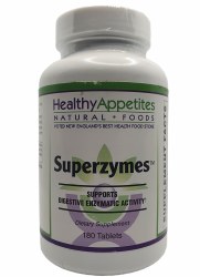 HEALTHY APPETITES Superzymes, 180 Tablets