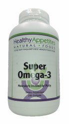 HEALTHY APPETITES Super Omega-3, 240 Soft Gels