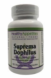 HEALTHY APPETITES Suprema Dophilus 5 Billion Probiotic, 60 Capsules