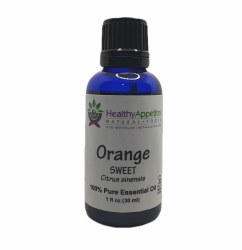 HEALTHY APPETITES Sweet Orange Essential Oil