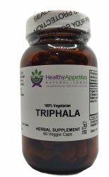 HEALTHY APPETITES Triphala 90 vegetarian capsules