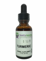 HEALTHY APPETITES Tumeric 1 oz