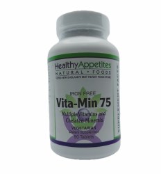 HEALTHY APPETITES Vita-Min 75 Iron-Free 90  tablets