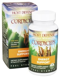 HOST DEFENSE Cordyceps Energy Support, 60 capsules