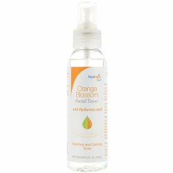 HYALOGIC Orange Blossom Facial Toner with Hyaluronic Acid, 4 fl oz