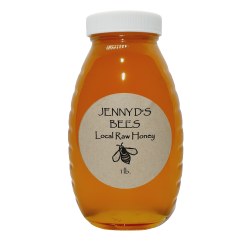 JENNY D'S BEES Local Raw Honey, 16 oz