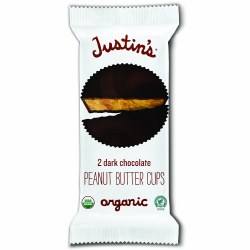 JUSTINS Dark Chocolate Peanut Butter Cup, 2 cups