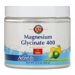 KAL Magnesium Glycinate 400 ActivMix Instant Powder Lemonade