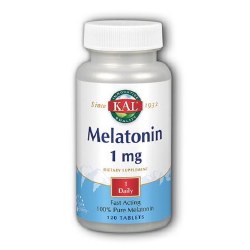 KAL Melatonin, 1 mg, 120tablets