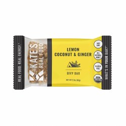 KATE"S REAL FOOD Lemon Coconut & Ginger Bivy Bar