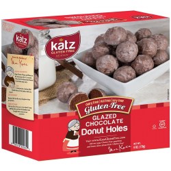 KATZ Gluten-Free Glazed Chocolate Donut Holes