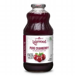 LAKEWOOD Pure Cranberry Juice, 1 quart