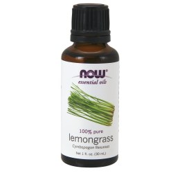 NOW 100% Pure Lemongrass Oil, 1 oz