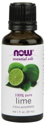 NOW 100% Pure Lime Oil, 1 oz