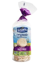 LUNDBERG Organic Brown Rice Cakes salt-free