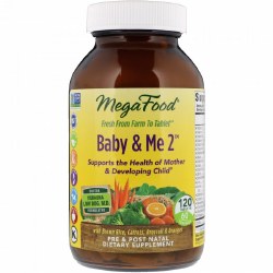 MEGAFOOD Baby & Me 2, 120 tablets