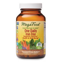 MEGAFOOD Iron-Free Multivitamin One Daily, 60 tablets