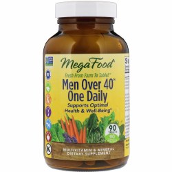 MEGAFOOD Multivitamin Men Over 40 One Daily, 90 tablets