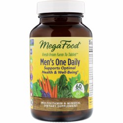 MEGAFOOD Multivitamin Men's One Daily, 60 tablets