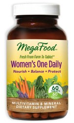 MEGAFOOD Multivitamin Women's One Daily, 60 tablets