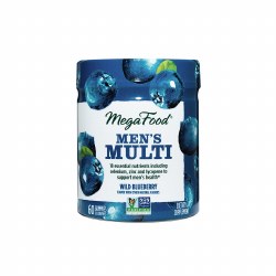 MEGAFOOD Men's Multi Blueberry Gummy, 60 gummies