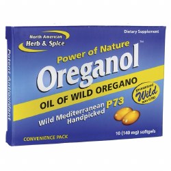 NORTH AMERICAN HERB & SPICE Oreganol, Oil of Wild Oregano P73, 10 softgels