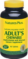 NATURE'S PLUS Adult's Chewable Multivitamin, 90 chewable Tablets