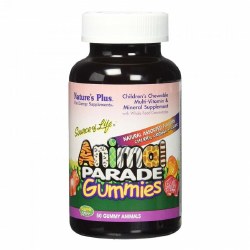 NATURE'S PLUS Animal Parade Multivitamin Gummies, 50 gummies