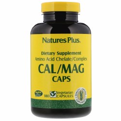 NATURE'S PLUS Cal/Mag Caps, 180 capsules