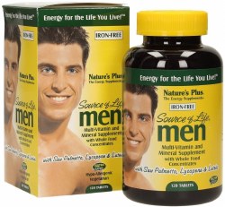 NATURE'S PLUS Source of Life Men Multivitamin, 120 tablets