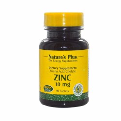 NATURE'S PLUS Zinc 10 mg, 90 tablets