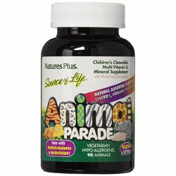 NATURE'S PLUS Animal Parade Children's Chewable Multivitamin, 90 animals