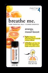 NECTAR ESSENCES Breathe Me Energy, Mood-Boost, .11 fl oz