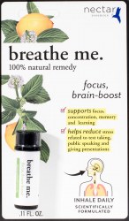 NECTAR ESSENCES Breathe Me Focus, Brain Boost, .11 fl oz