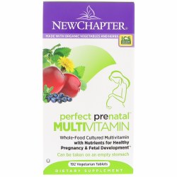 NEW CHAPTER Advanced Prenatal Multivitamin, 192 Vegetarian Tablets