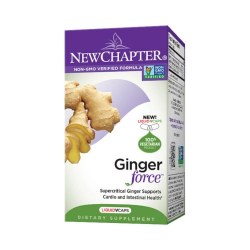 NEW CHAPTER Ginger Force, 30 Vegetarian Capsules