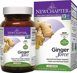 NEW CHAPTER Ginger Force, 60 Vegetarian Capsules