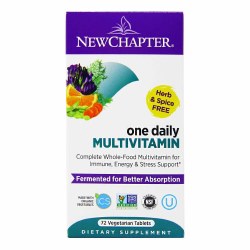 NEW CHAPTER One Daily Multivitamin, 72 Tablets