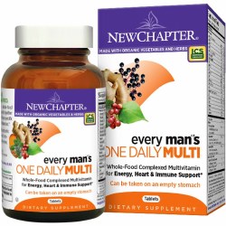 NEW CHAPTER Every Man's One Daily Multi, 72 Vegetarian Tablets