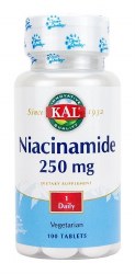 KAL Niacinamide 250, 100 Tablets