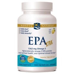 NORDIC NATURALS EPA Lemon, 1000 mg, 60 Softgels