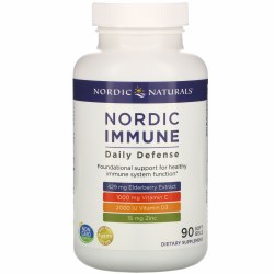 NORDIC NATURALS Nordic Immune Daily Defense, 90 Softgels