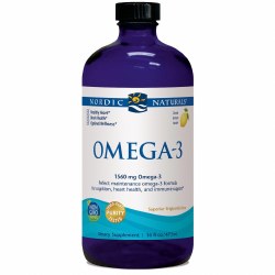 NORDIC NATURALS Omega-3 Lemon, 1560 mg, 16 fl oz