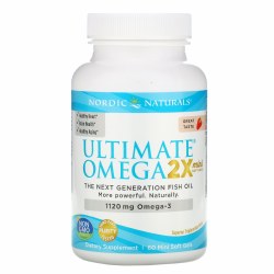 NORDIC NATURALS Ultimate® Omega Strawberry, 1120 mg, 60 Softgel