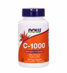 NOW C-1000, Buffered Vitamin C, 100 capsules